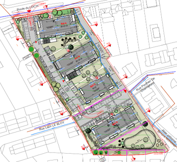 Plan Technique - Résidence Éloquence - QUIMPER - SOFT Fluides & Thermique - Bureau d'Études Fluides, Thermiques, Incendies - CVC